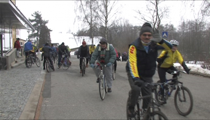 Novoroční cyklistická vyjížďka 2013