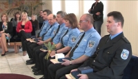 Strážníci Městské policie dostali ocenění za 20 let služby