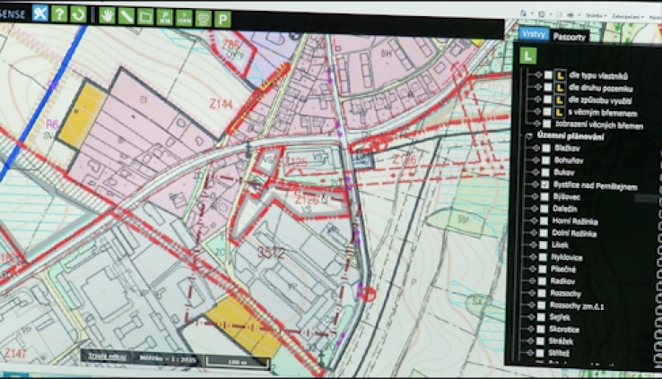 Bystřičtí spouštějí geoportál, který mapuje veškerý majetek města